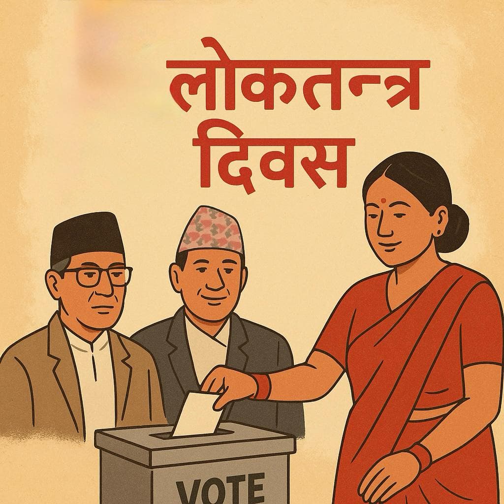 "Nepal Celebrates Loktantra Diwas 2025: Honoring Democracy and Martyrs"  